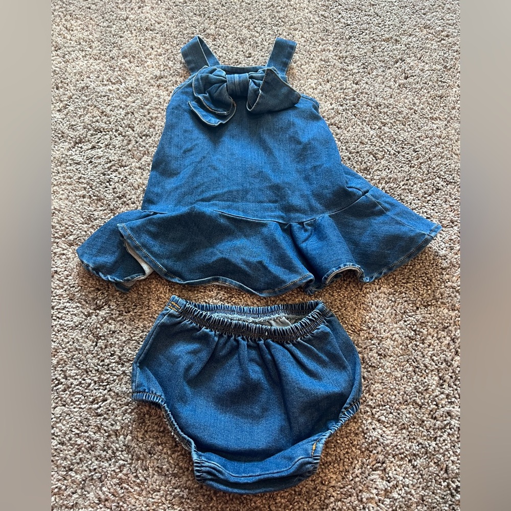 NWOT Habitual Kids Bloomer Set Sz 18m